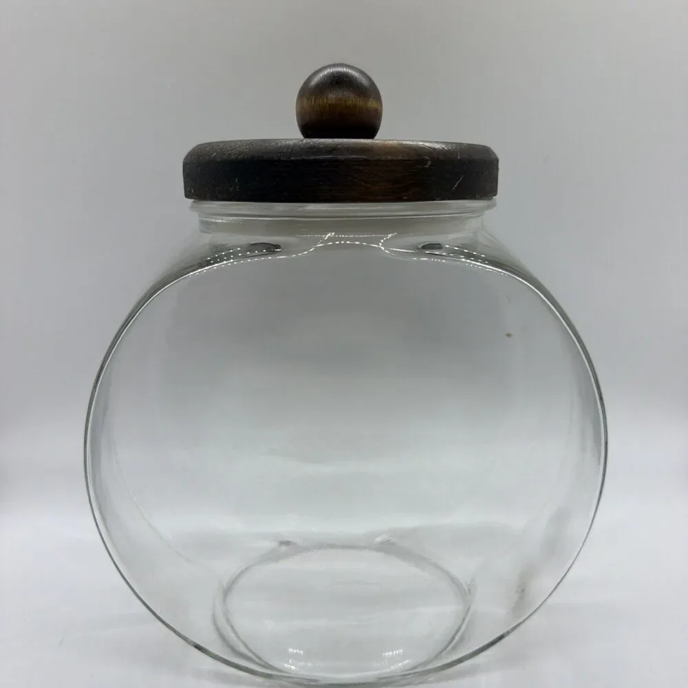 Vintage Clear Glass Café Diner 7